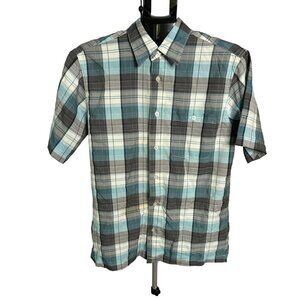 George Casual Checkered Plaid Shirt‎ Size 34/36